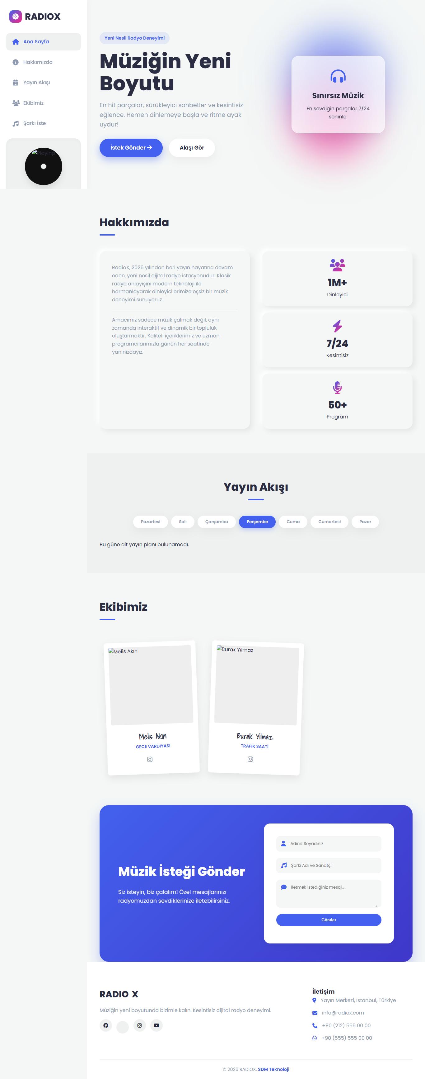 Radyo Web Sitesi Pro 10